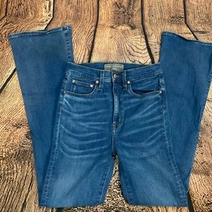 Last chance Point Sur J.Crew Hi-Rise Bootcut Denim Jeans Size 28